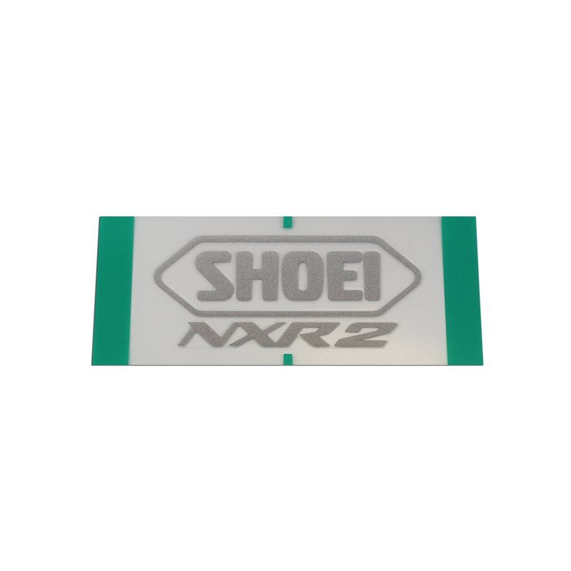 RECAMBIO SHOEI LOGO POSTERIOR NXR 2 GRIS MATE RECAMBIO SHOEI LOGO POSTERIOR NXR 2 GRIS MATE