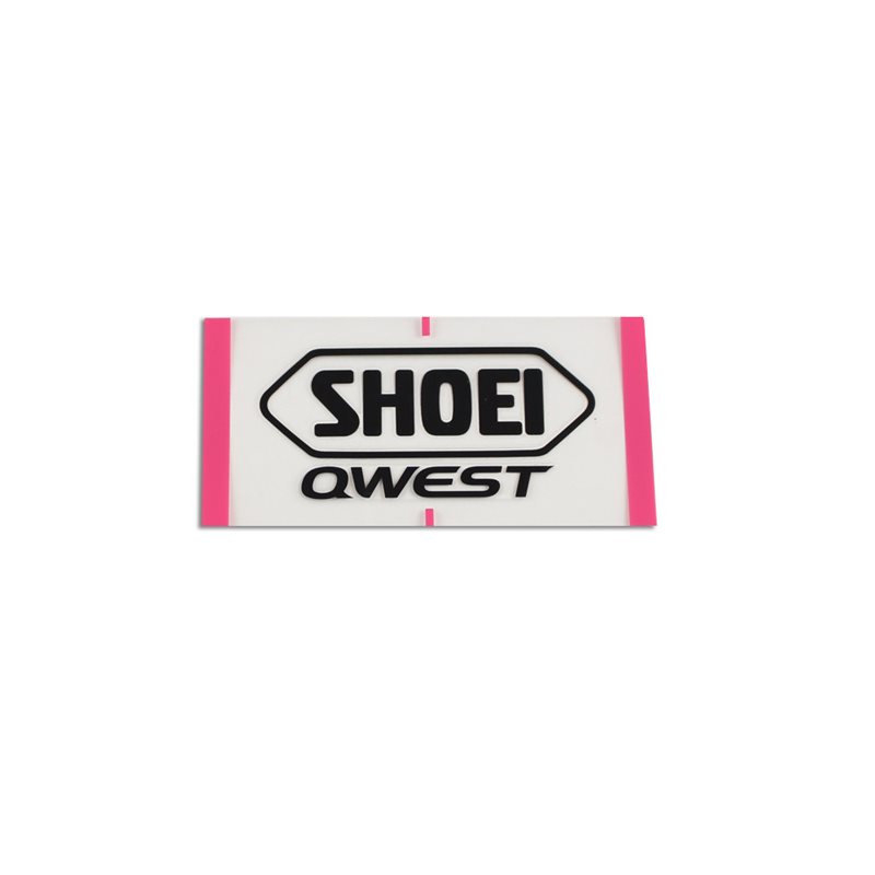 RECAMBIO SHOEI LOGO POSTERIOR QWEST NEGRO RECAMBIO SHOEI LOGO POSTERIOR QWEST NEGRO