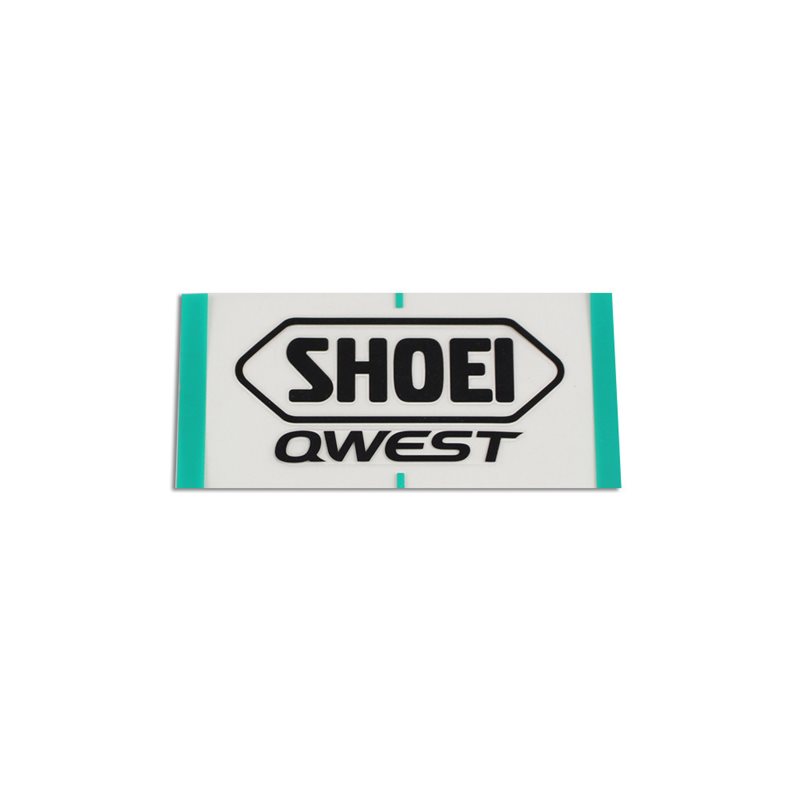 RECAMBIO SHOEI LOGO POSTERIOR QWEST NEGRO MATE RECAMBIO SHOEI LOGO POSTERIOR QWEST NEGRO MATE