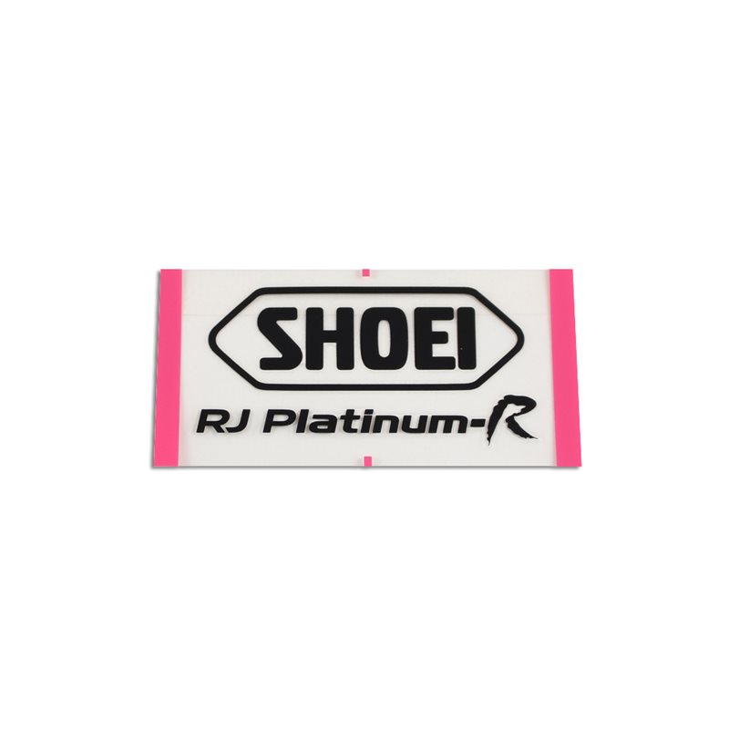 RECAMBIO SHOEI LOGO POSTERIOR RJ PLATINUM-R NEGRO RECAMBIO SHOEI LOGO POSTERIOR RJ PLATINUM-R NEGRO