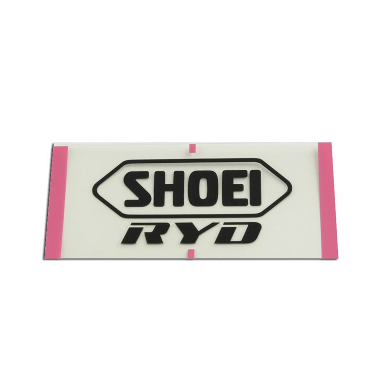 RECAMBIO SHOEI LOGO POSTERIOR RYD NEGRO RECAMBIO SHOEI LOGO POSTERIOR RYD NEGRO