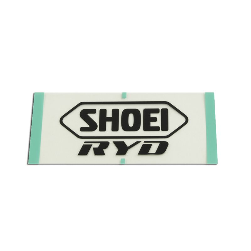 RECAMBIO SHOEI LOGO POSTERIOR RYD NEGRO MATE RECAMBIO SHOEI LOGO POSTERIOR RYD NEGRO MATE