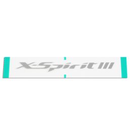 RECAMBIO SHOEI LOGO POSTERIOR X-SPIRIT 3 GRIS MATE