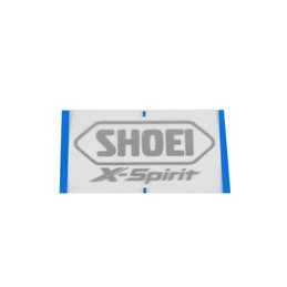 RECAMBIO SHOEI LOGO POSTERIOR X-SPIRIT GRIS PLATA