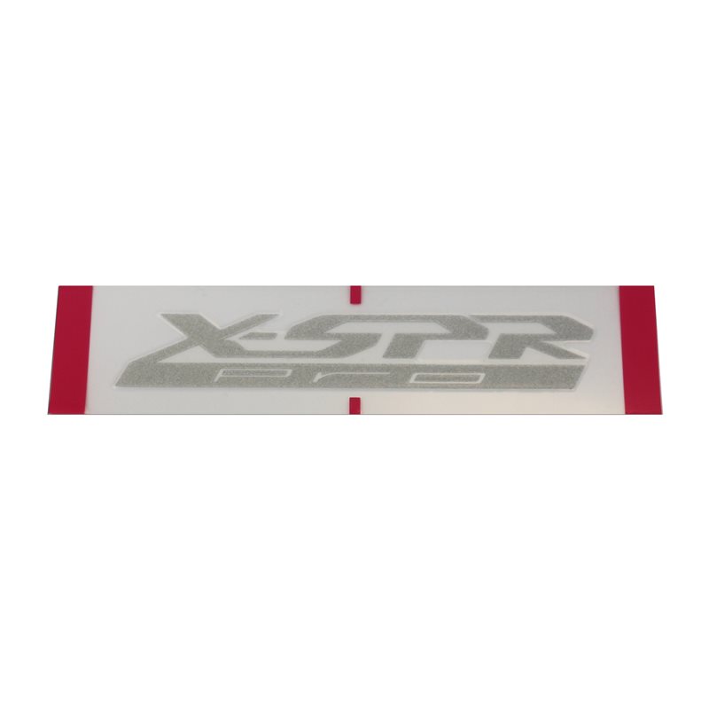 RECAMBIO SHOEI LOGO POSTERIOR X-SPR PRO GRIS PLATA RECAMBIO SHOEI LOGO POSTERIOR X-SPR PRO GRIS PLATA