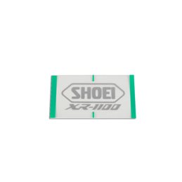RECAMBIO SHOEI LOGO POSTERIOR XR-1100 GRIS MATE