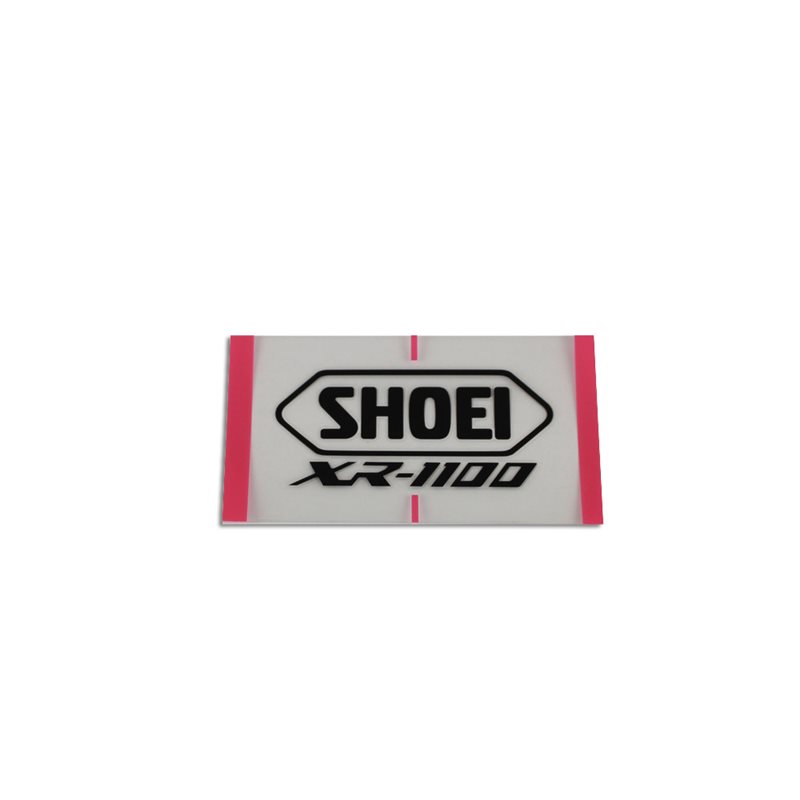 RECAMBIO SHOEI LOGO POSTERIOR XR-1100 NEGRO RECAMBIO SHOEI LOGO POSTERIOR XR-1100 NEGRO