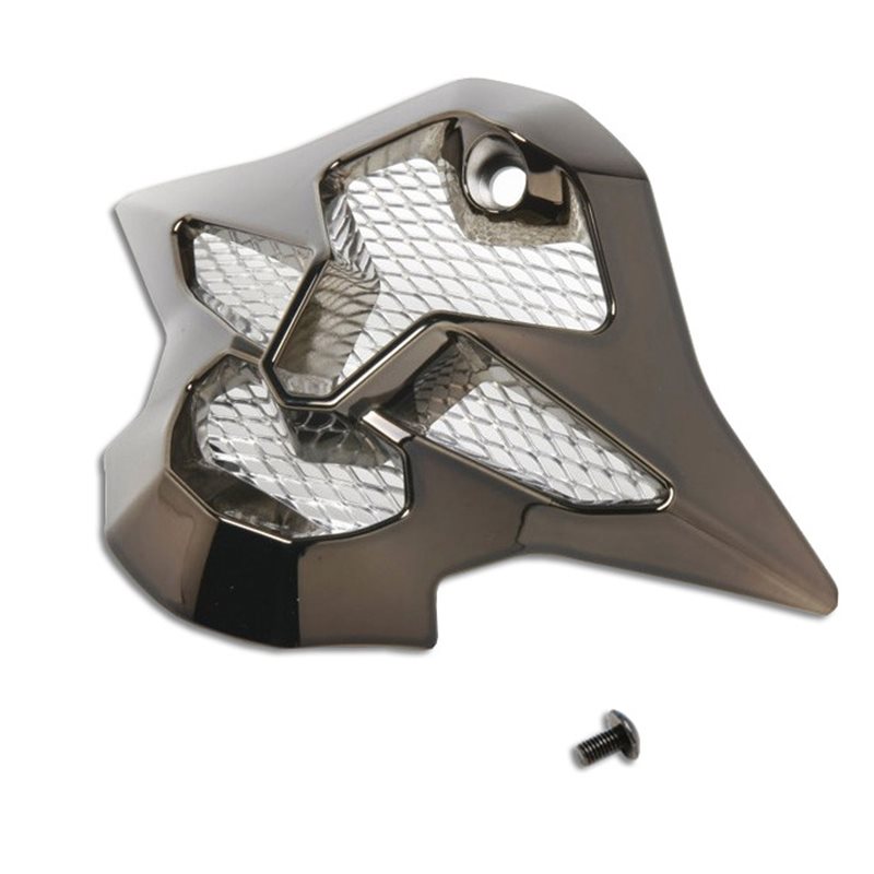 RECAMBIO SHOEI MORRERA VFX-W NEGRO CROMADO