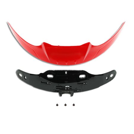 RECAMBIO SHOEI VENTILACIÓN POSTERIOR NXR ROJO