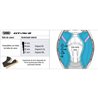 SHOEI GT-AIR 2 / J-CRUISE 2 RECAMBIO SHOEI ACOLCHADO LATERAL