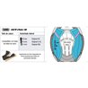 SHOEI GT-AIR 3 RECAMBIO SHOEI ACOLCHADO LATERAL