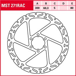 KTM RC 4T Euro3-Euro4 125 2013 - 2020 Disco Freno Delantero TRW