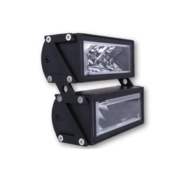 Juego de faros delanteros LED HIGHSIDER Ultimate con soporte Z (luz de cruce + luz de carretera) (montaje lateral)