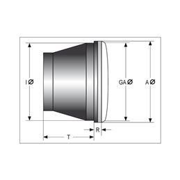 Óptica de faro delantero LED HIGHSIDER Tipo 5
