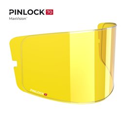 DKS 155 LAMINA PINLOCK MAX VISION PARA PANTALLA MT-V-09 AMARILLA