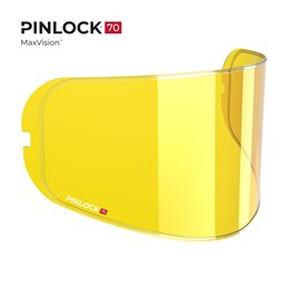 DKS 157 LAMINA PINLOCK MAX VISION PARA PANTALLA MT-V-12 AMARILLA