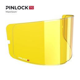 DKS 409 LAMINA PINLOCK MAX VISION PARA PANTALLA MT-V-29 AMARILLA