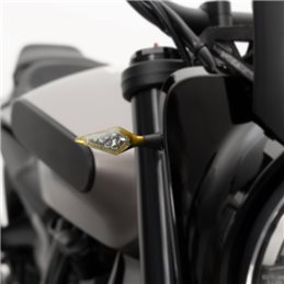 INTERMITENTES LED X-LED DORADO BARRACUDA