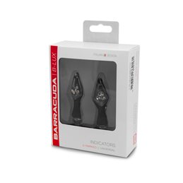 INTERMITENTES LED X-LED NEGRO BARRACUDA