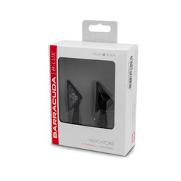INTERMITENTES Z LED NEGRO B-LUX BARRACUDA