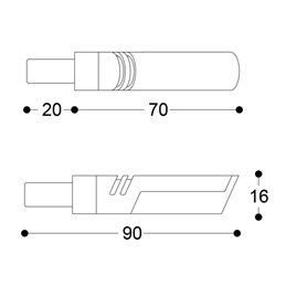 INTERMITENTES LED IDEA AZUL BARRACUDA