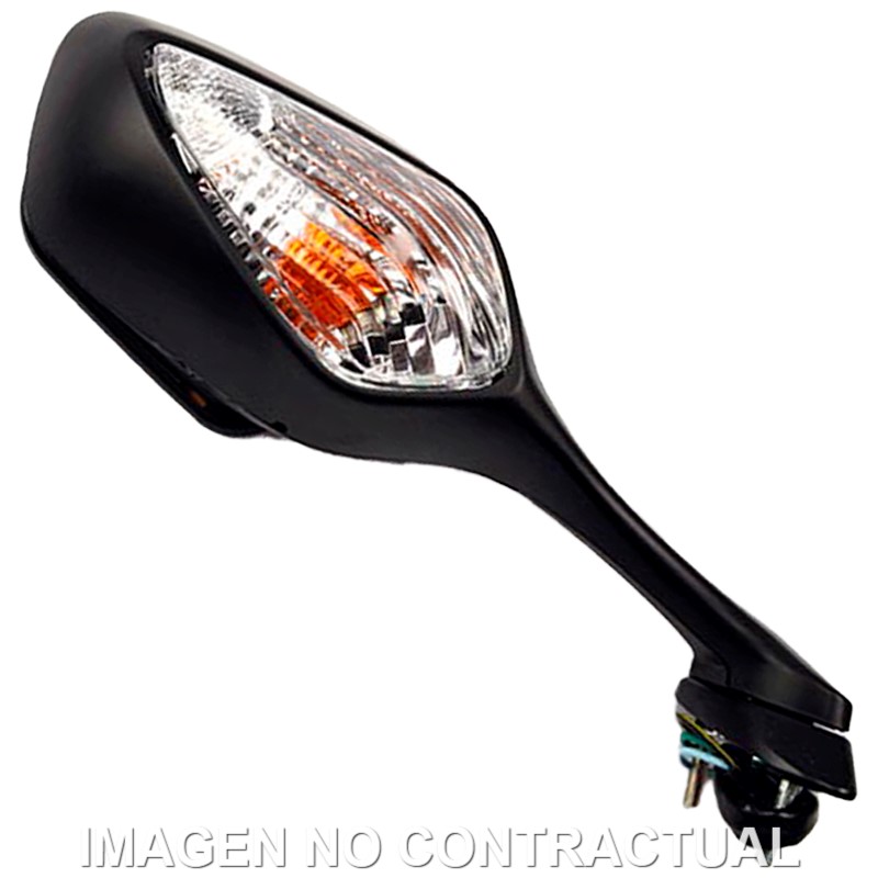 Espejo retrovisor Derecho Honda CBR RR Fireblade 1000 2008 - 2014 Espejo retrovisor Derecho Honda CBR RR Fireblade 1000 2008 - 2014
