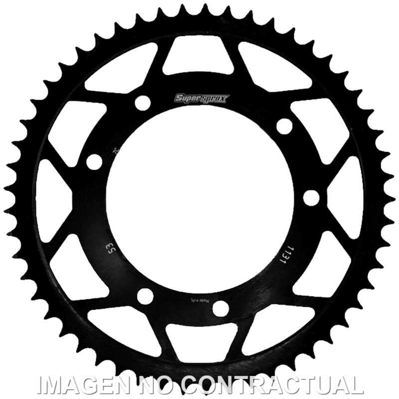 CORONA EN ACERO DE 53 DIENTES DERBI SENDA SM X RACE EURO2 50 2010-2010