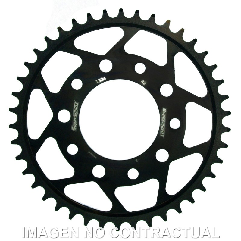 CORONA EN ACERO DE 42 DIENTE
S HONDA CBR F HURRICANE 1000 1989-1995 CORONA EN ACERO DE 42 DIENTE
S HONDA CBR F HURRICANE 1000 1989-1995