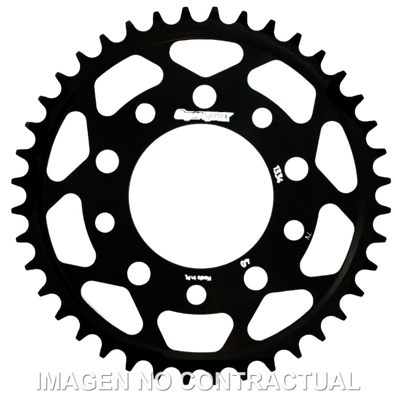 CORONA EN ACERO DE 40 DIENTE
S HONDA FT ASCOT 500 1982-1983