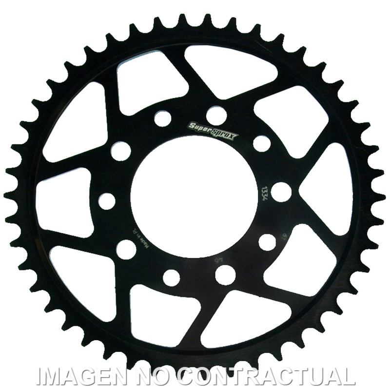 CORONA EN ACERO DE 46 DIENTE
S TRIUMPH TIGER 955 2001-2004
