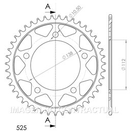 CORONA EN ACERO YAMAHA MT09 SP EURO5 900 2024-2024