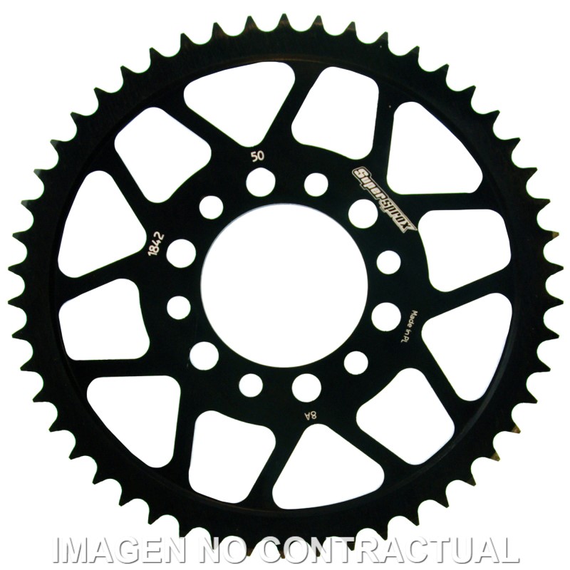 CORONA EN ACERO DE 50 DIENTE
S YAMAHA TW / TW R-S 125 1999-2001 CORONA EN ACERO DE 50 DIENTE
S YAMAHA TW / TW R-S 125 1999-2001