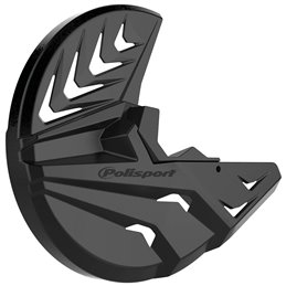 PROTECTOR DISCO&HORQUILLA INFERIOR HONDA CRF250R/450R (15-24) CRF250RX (19-24) CRF450RX (17-24) Negro