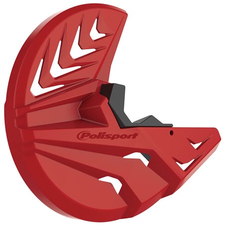 PROTECTOR DISCO&HORQUILLA INFERIOR HONDA CRF250R/450R (15-24) CRF250RX (19-24) CRF450RX (17-24) Rojo CR 04