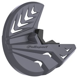 PROTECTOR DISCO&HORQUILLA INFERIOR HONDA CRF250R/450R (15-24) CRF250RX (19-24) CRF450RX (17-24) Gris