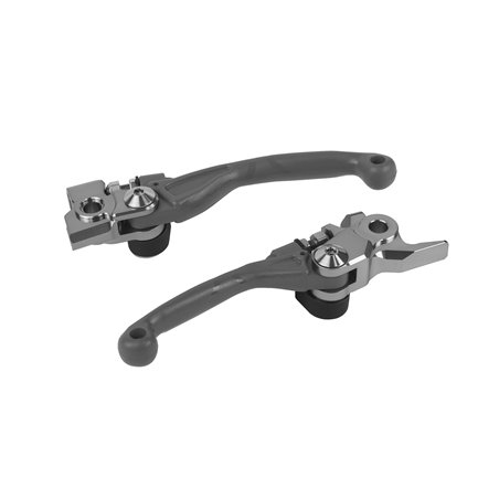 MANETAS PIVOTANTES IRROMPIBLES HONDA CR125R/250R (04-07) Gris