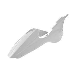 GUARDABARRO TRASERO+TAPA LATERAL Restyling BETA RR 2T/4T (18-19) Blanco