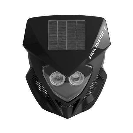 PORTAFAROS LOOKOS EVO SOLAR LED Negro
