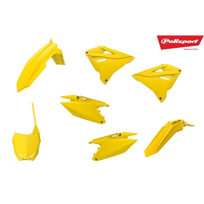 KIT RESTYLING MX SUZUKI RM125/250 (01-08) Amarillo STYLE RMZ450 (22) KIT RESTYLING MX SUZUKI RM125/250 (01-08) Amarillo STYLE RMZ450 (22)