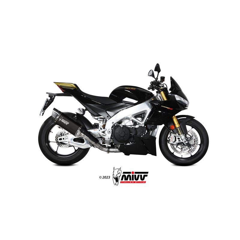 APRILIA TUONO V4 1100 2021 - 2024 MIVV SR-1 TITANIO NEGRO