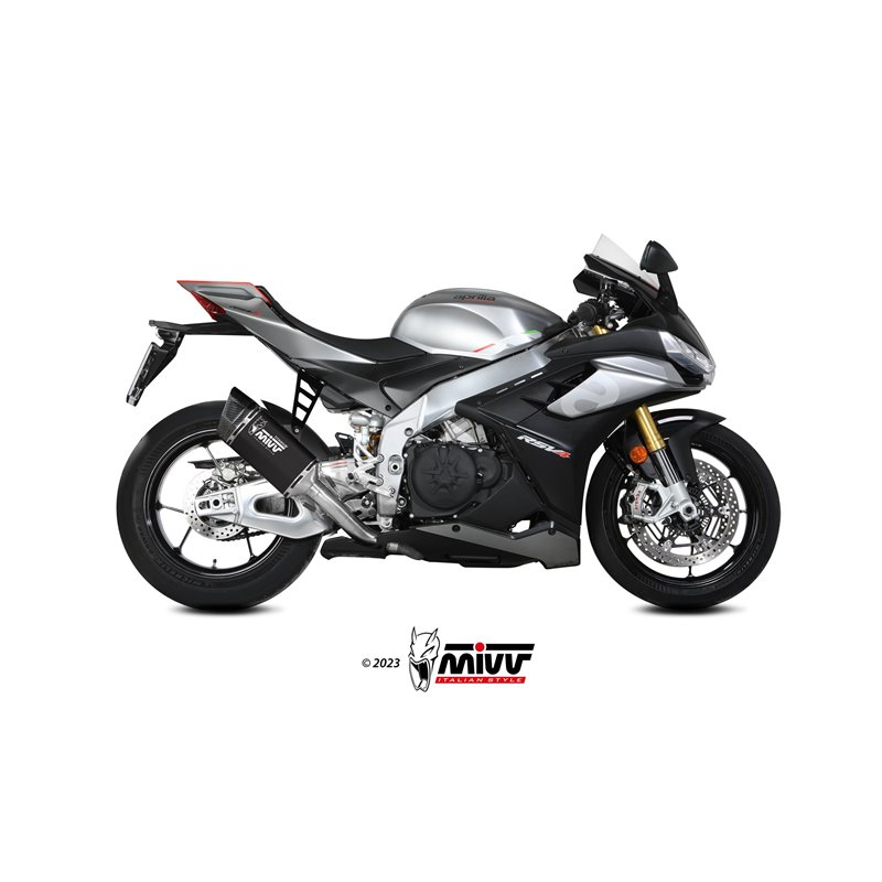 APRILIA RSV4 2021 - 2024 MIVV SR-1 TITANIO NEGRO