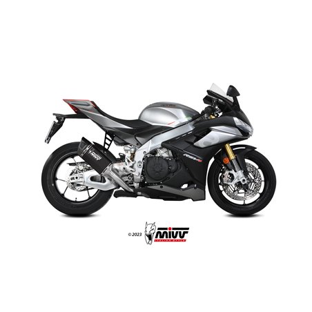 APRILIA RSV4 2021 - 2024 MIVV SR-1 TITANIO NEGRO