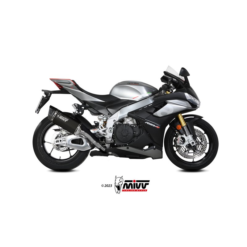 APRILIA RSV4 2021 - 2024 MIVV SR-1 TITANIO NEGRO