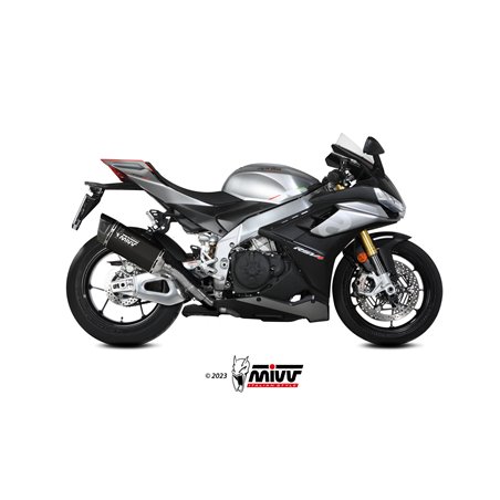 APRILIA RSV4 2021 - 2024 MIVV SR-1 TITANIO NEGRO