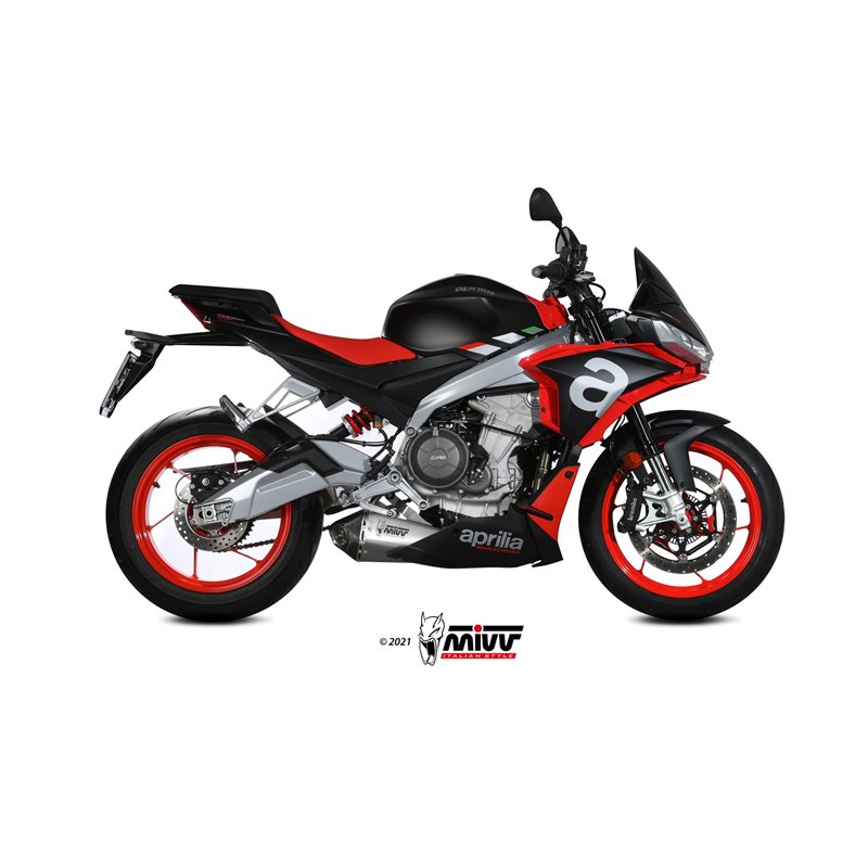 APRILIA TUONO 660 2021 - 2023 MIVV DELTA RACE INOXIDABLE