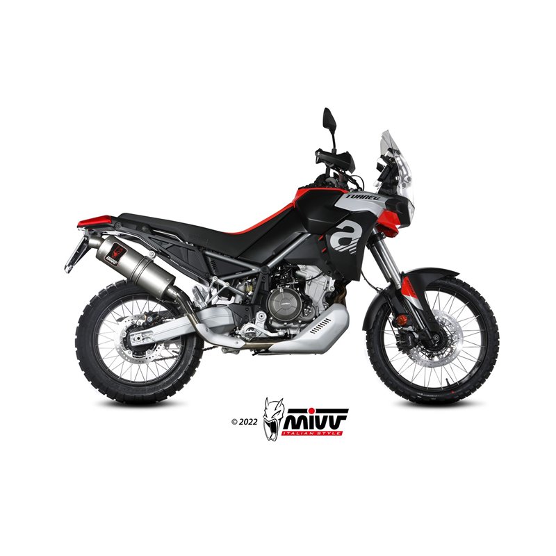 APRILIA TUAREG 660 2022 - 2024 MIVV DAKAR INOXIDABLE