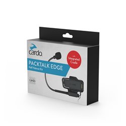 BASE DE AUDIO CON MICRO EXTERNO CARDO PACKTALK EDGE / PRO CON BASE PARA CASCO JET