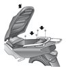 YAMAHA T-MAX 500 2001 - 2007 ANCLAJE BAUL SHAD