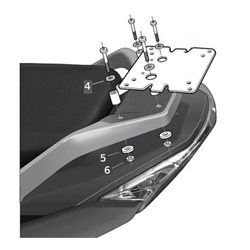 DAELIM S3 125 2010 - 2024 ANCLAJE BAUL SHAD