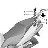 HONDA VFR 800 VTEC 2002 - 2004 ANCLAJE BAUL SHAD